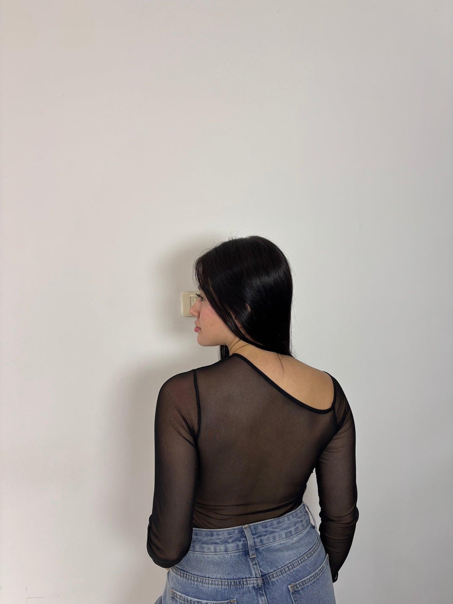 Body Alejandra Mallatex Negro