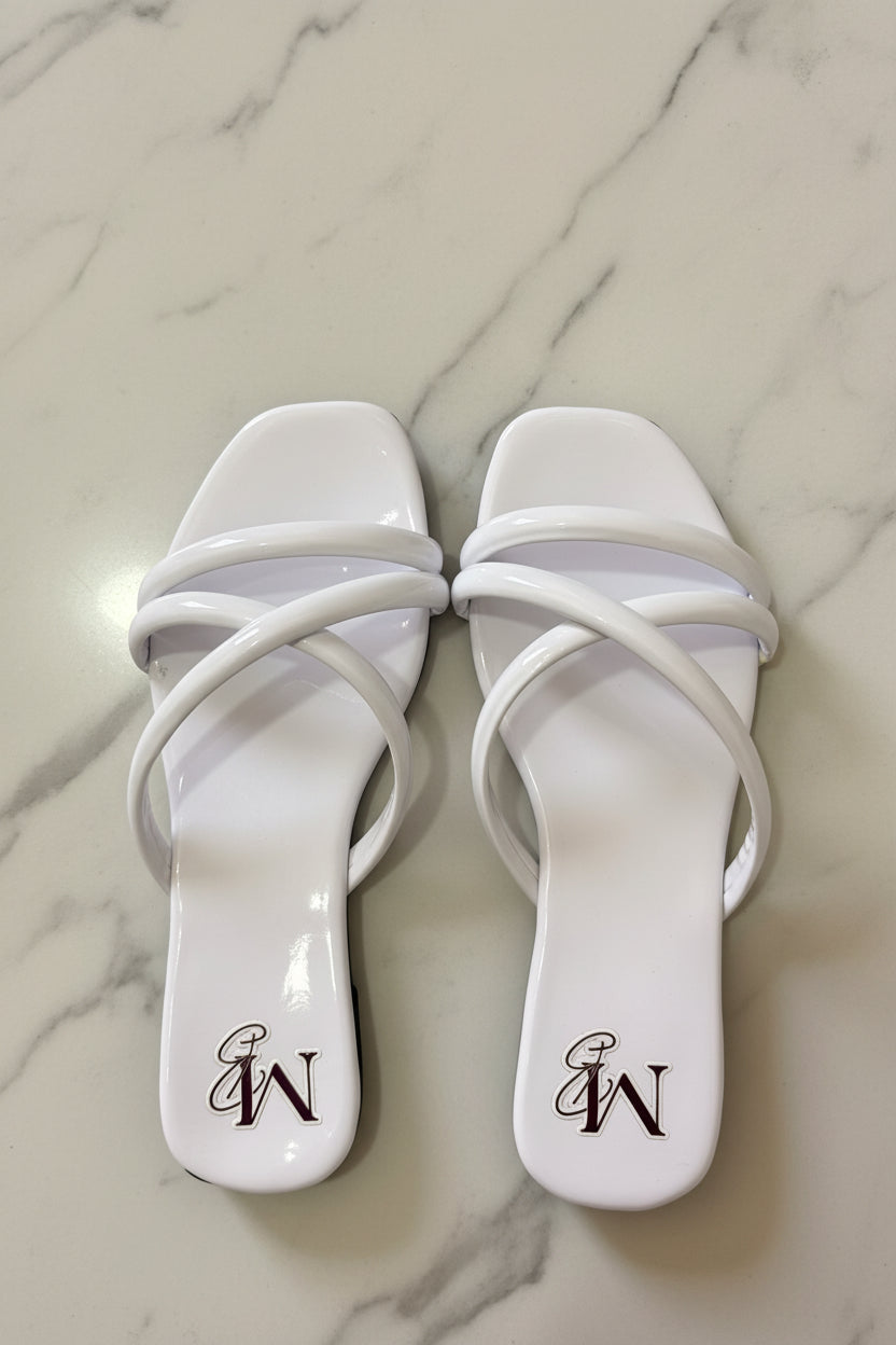 Sandalias planas trenza